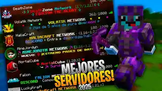 Miniatura de: TOP 7 MEJORES SERVIDORES de Minecraft Hispano 2026